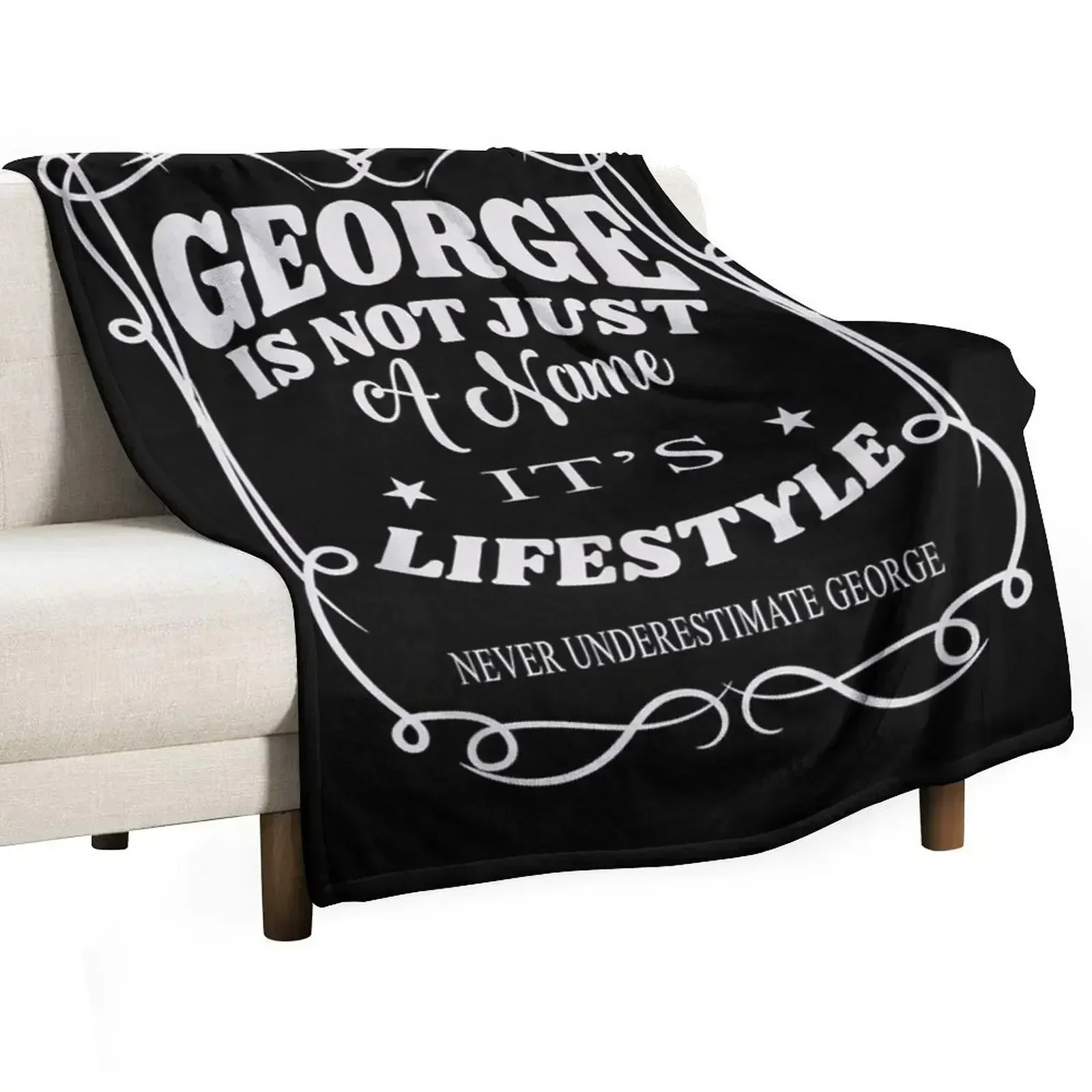 

The Best Retro George Is Not Just Lifestyle George Easy Ways Best Women Men Throw Blanket Cute for sofa Kid'S Blankets