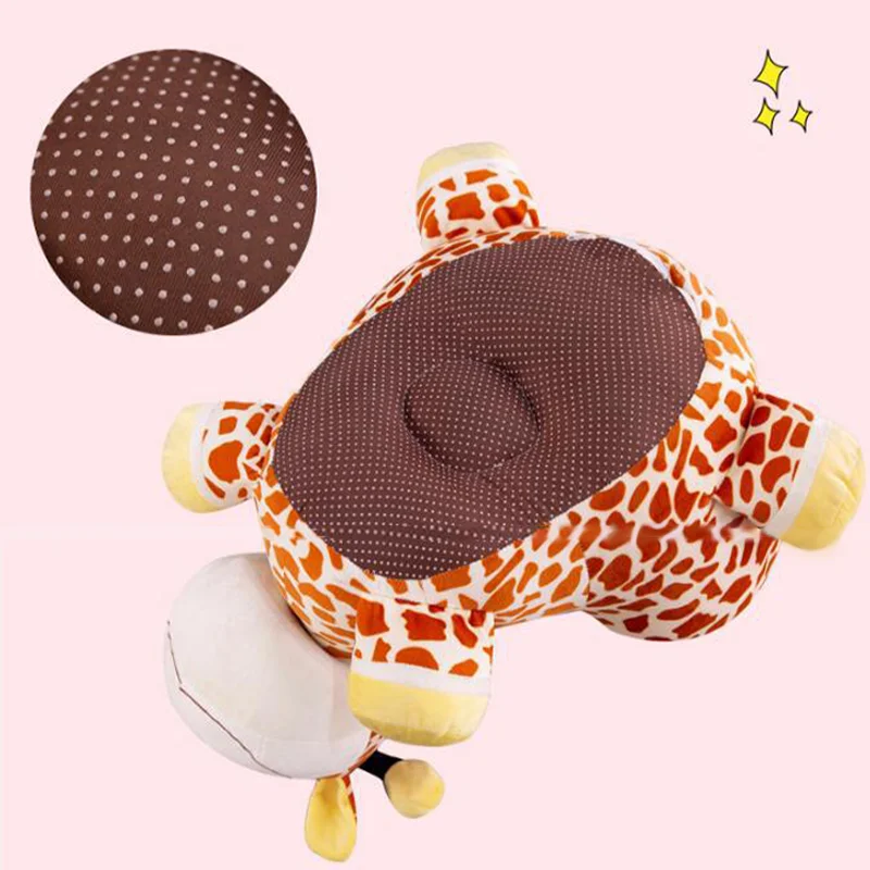 Canapé en Peluche Doux et Lavable pour Bébé et Enfant, Siège Mignon, Animal de Dessin Animé, Girafe, Pouf, Chaise, Peau Bouffante, Confortable