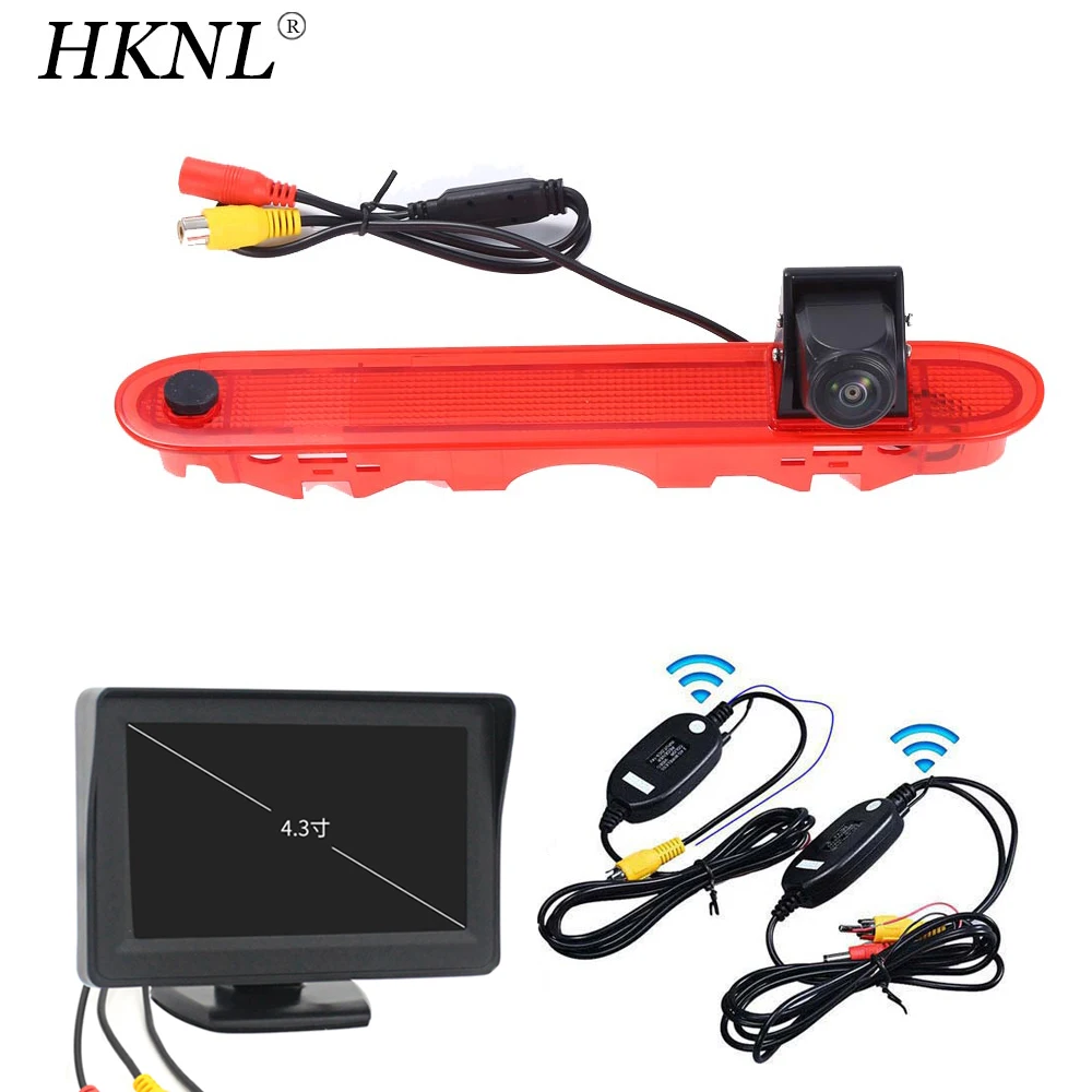 HKNL CCD Car Reverse Camera MIT 4.3