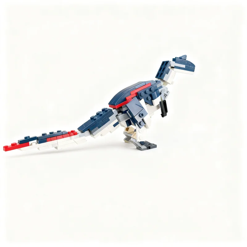 ตัวต่อ MOC อัลโลซอรัส ฟราจิลิส 1 ชุด 131 ชิ้น ของเล่นสร้างสรรค์ 3 มิติ ของขวัญคริสต์มาส ของเล่นเสริมพัฒนาการเด็ก