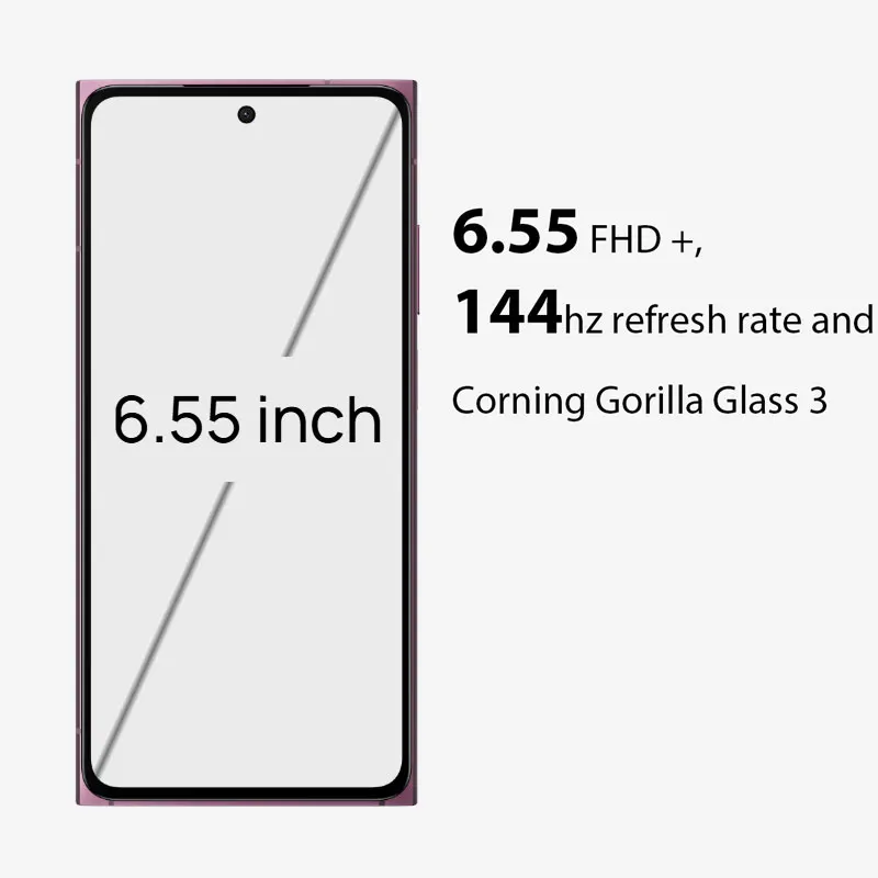 [Światowa premiera] Wersja globalna HMD Skyline 5G Smartphone 108 MP OIS AF Kamera 4X Zoom Snapdragon 7s Gen 2 144 Hz Częstotliwość odświeżania NFC