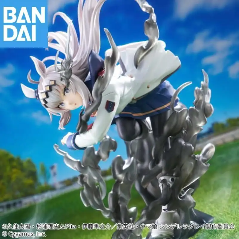 Bandai Namco Banpresto Pretty Derby Uma Musume De Grijze Assepoester Oguri Cap Tamamo Cross Pvc Figuur Model Collector Speelgoed Gift