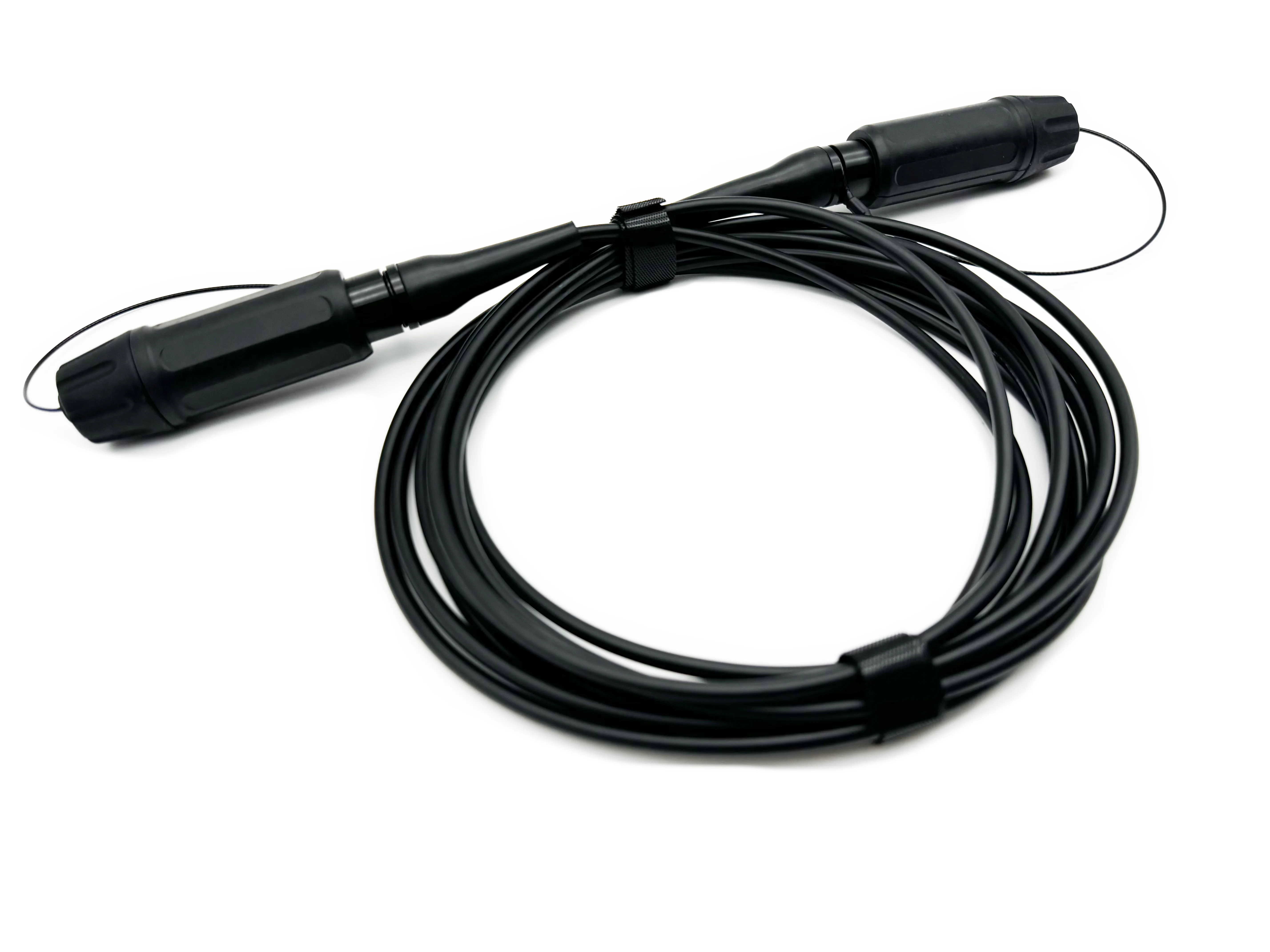 HXB13 2 Core 4 Core Fiber Optic Hermaphroditic Interconnection Expanded Beam Plug/Socket Fiber Optic Connector Patch Cord - view 3