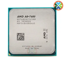 AMD A8-Series A8-7680 A8 7680 3.5GHz Quad-Core Quad-Thread CPU Processor AD7680ACI43AB 45W Socket FM2+