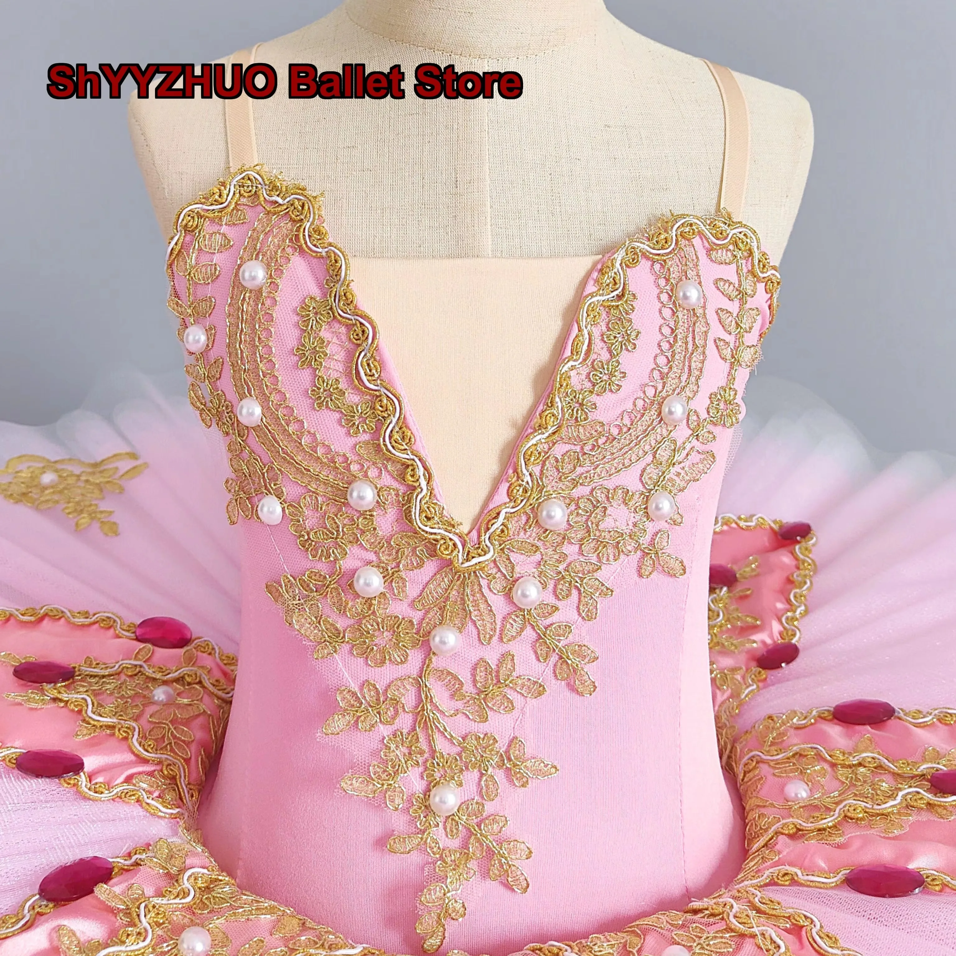 Children's Kids Tutu Princess Dress Ballet Dance Costume Performance Tutu Girls Clothing
