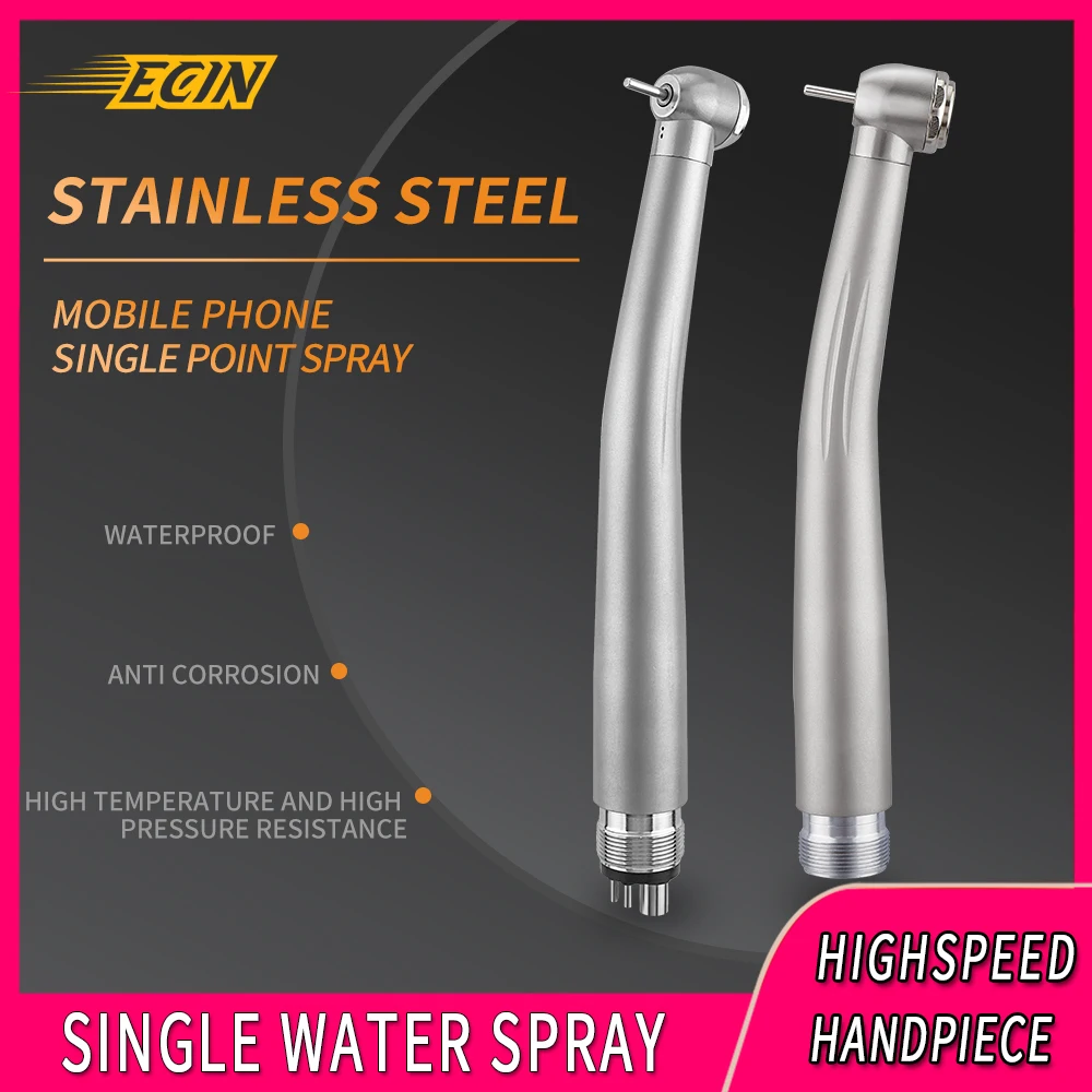 قبضة الأسنان عالية السرعة رذاذ الماء طب الأسنان دفع زر الهواء Tubrine معدات طبيب الأسنان 2 حفرة 4 حفرة محامل السيراميك #1