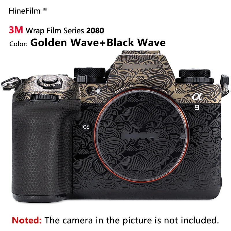 A9m3 Camera Skin A9III Sticker Protective Film for Sony Alpha 9 III Camera Premium Decal Skin Hinefilm A9 III Wrap Covered Film