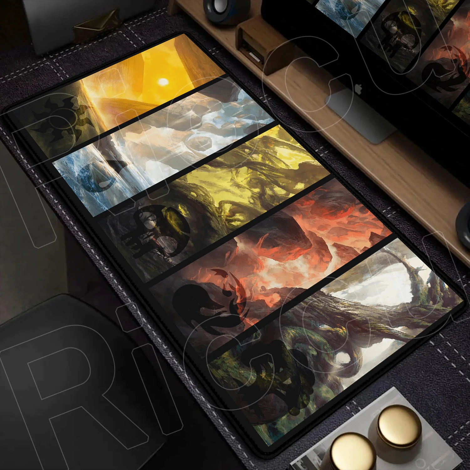 M-Magic The Gathering Large Gaming Mousepad 40x90cm Keyboard Gamer Mouse Pad Xxl Speed Table Mat Anime Rubber Non-slip Mice Rugs
