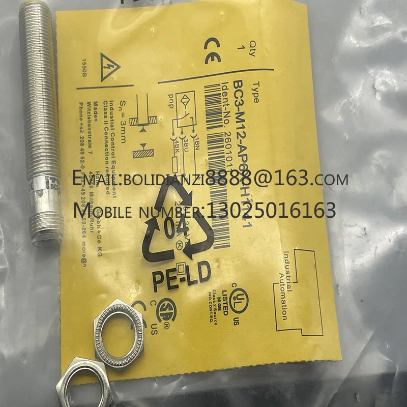 Spot Sensor BC3-M12-AP6X-H1141/AN6X proximity switch