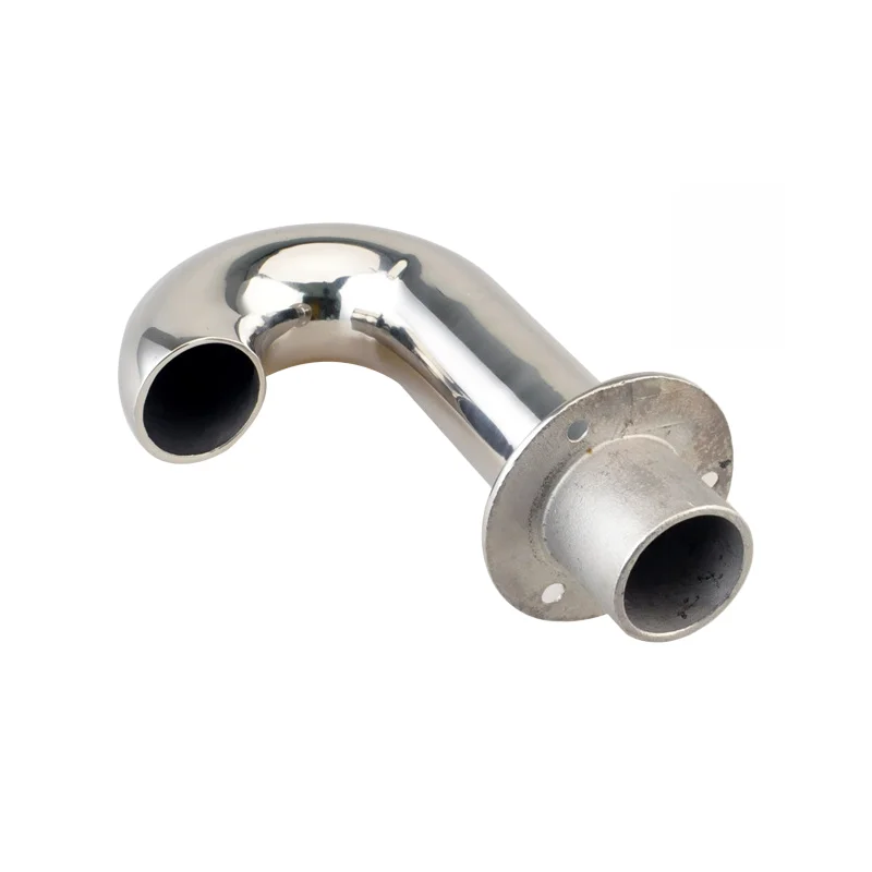 Door and Window Gooseneck Vent Pipe 35mm Diameter Made from 316 Stainless Steel for Reliable For Marine Ventilation Applications