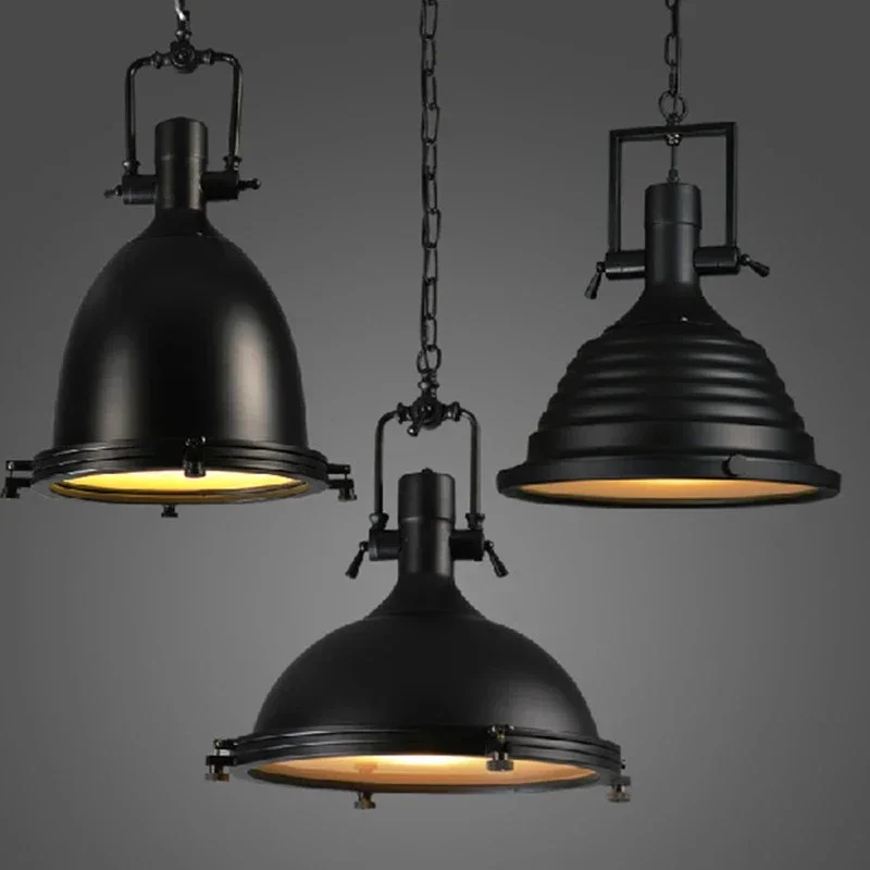 vintage pendant lights E27 industrial retro edison lamps dia36cm loft bar living light fixtures kitchen dining room lamp