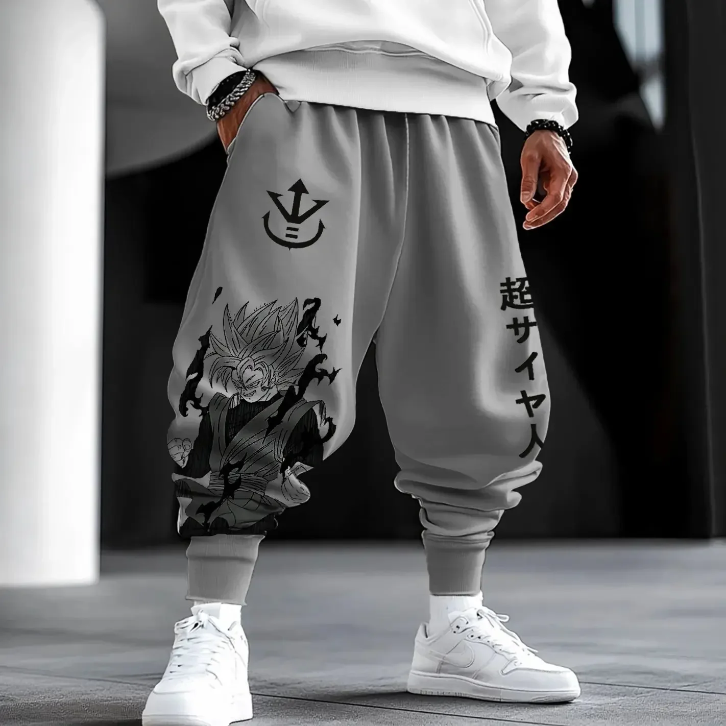 Neue Herbst Winter Y2k Dragon Ball Z männer Sport Hosen Streetwear Anime Print Jogger Hosen Harajuku Casual Gym Jogginghose