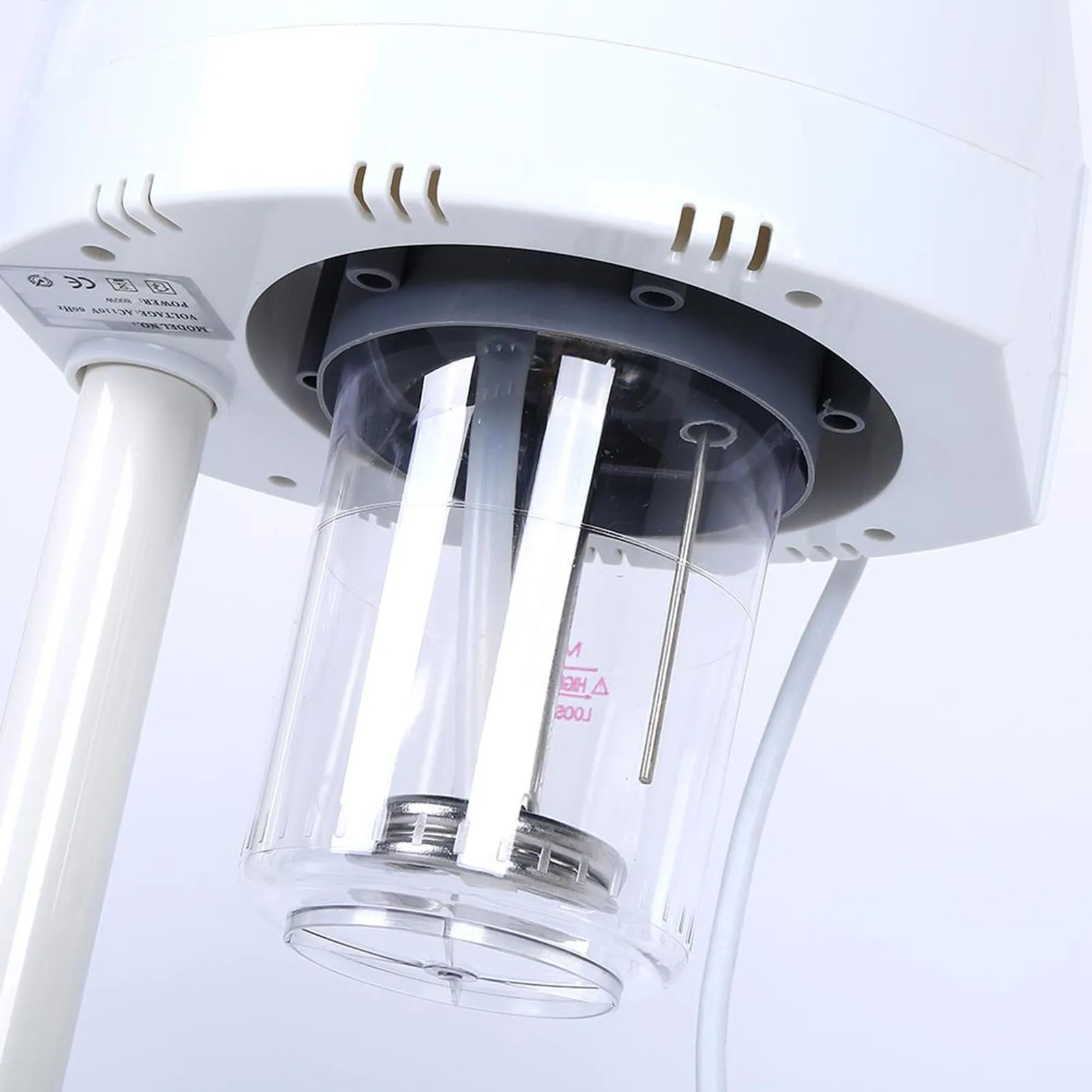 جهاز بخار الوجه LED 5X مصباح أرضي مكبر آلة سبا مرطب احترافي