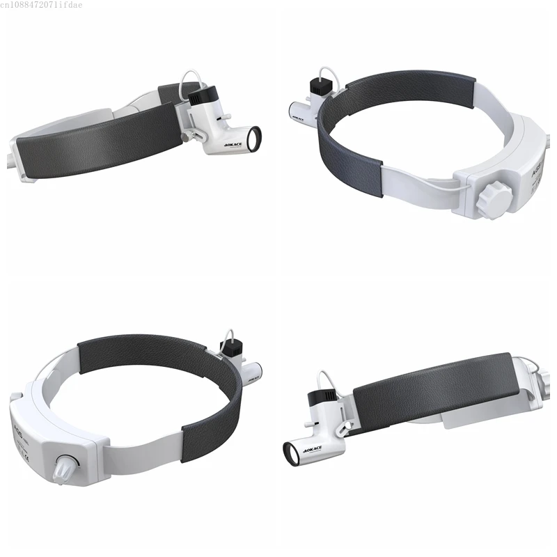 

Newly designed wireless medical headlights for otolaryngology and dentistry