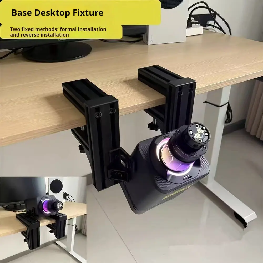 Racing Simulator 3060 Aluminum Profile Base Steering Wheel Desktop Fixture Support For FANATEC MOZA SIMAGIC Logitech G29