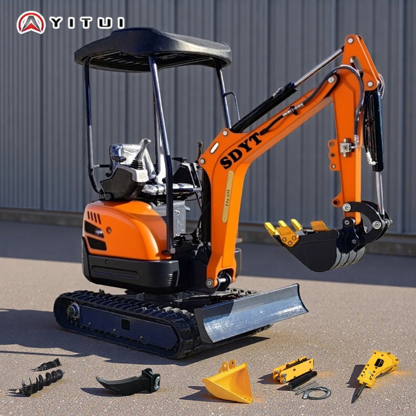 

Customized 2.0Ton Mini Excavator With Kubota Engine CE EPA & Euro 5 Certified For Heavy-Duty European Construction