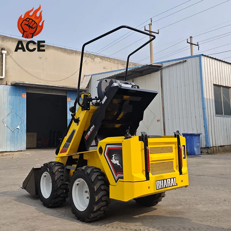 

Free Shipping Cheap Track Loader Skid Steer EURO5 customized Mini Skid Steer Loaders Gargen Farm Wheel Loader Mini Skid Steer