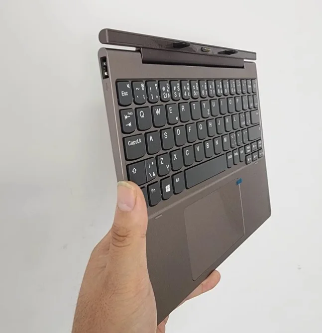 Imagem -04 - Capa Base Superior do Teclado para Tablet Lenovo pc Palmrest Marrom em 10.1 D330 D335 D33010igm D335-10igm N4000 N5000 Novo