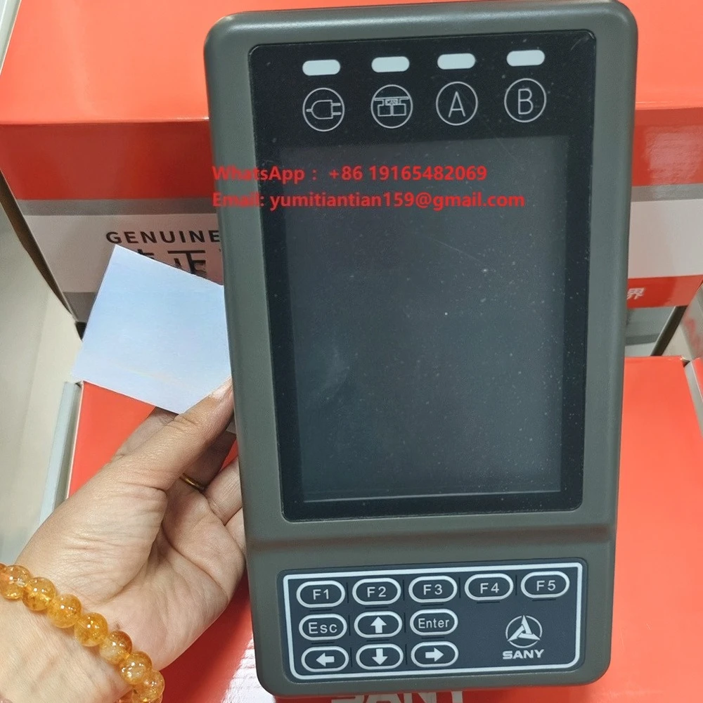 Original Genuine for Sany Excavator Display Monitor Instrument Panel Factory Direct Supply New Condition