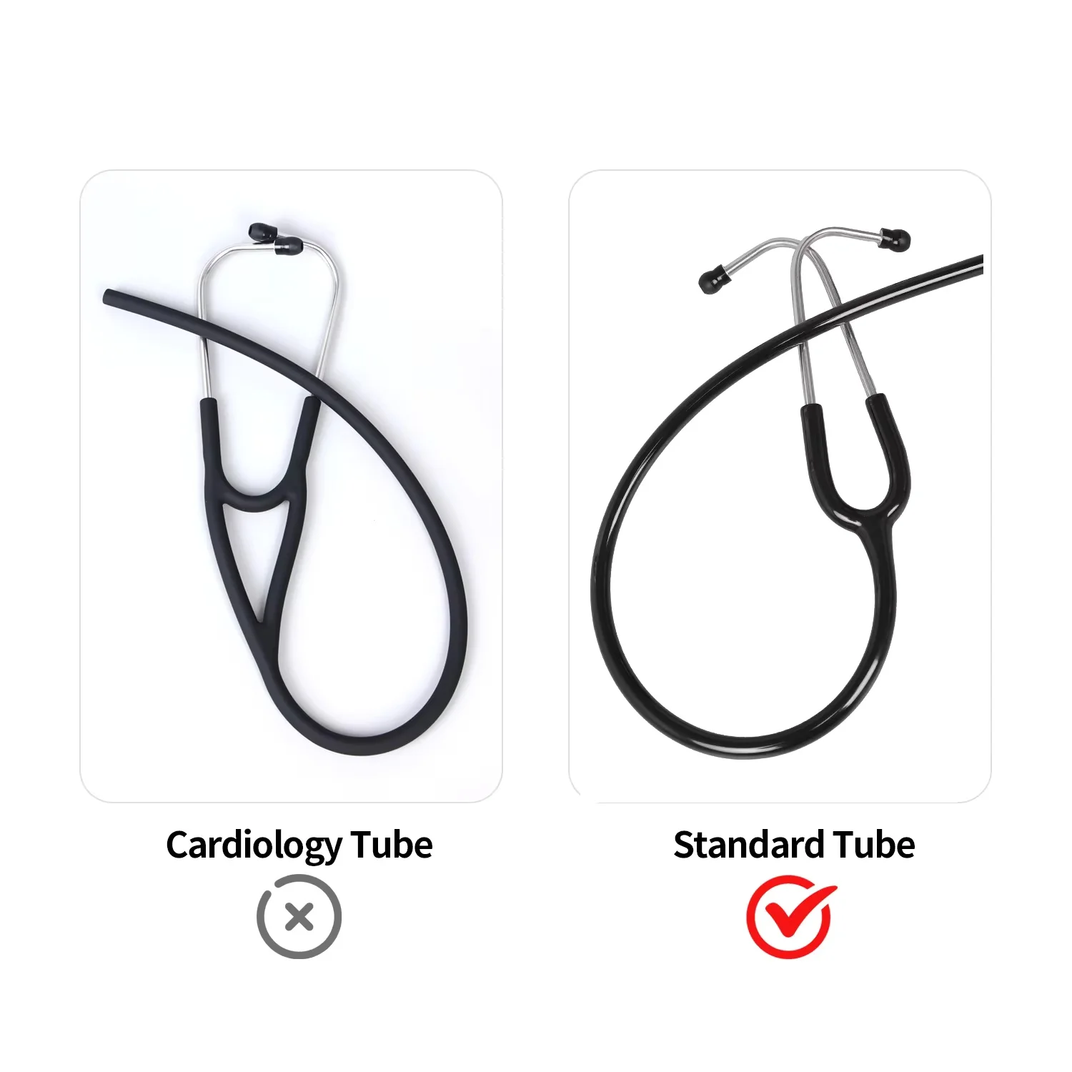 CARENT Stethoscope Accessories Stethoscope Tube Stethoscope Replacement Fit for Littmann Classic III Stethoscope Health Care