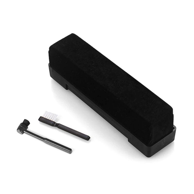 فرشاة تنظيف الغبار من الفينيل، فرشاة تنظيف مخملية مضادة للكهرباء الساكنة