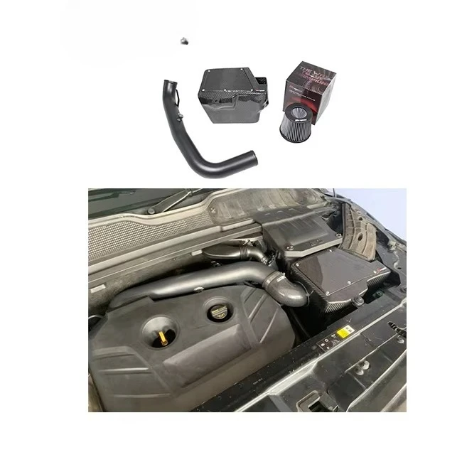 

Clean and clear surface texture 100% dry carbon fiber cold intake system for Aurora 2.0T