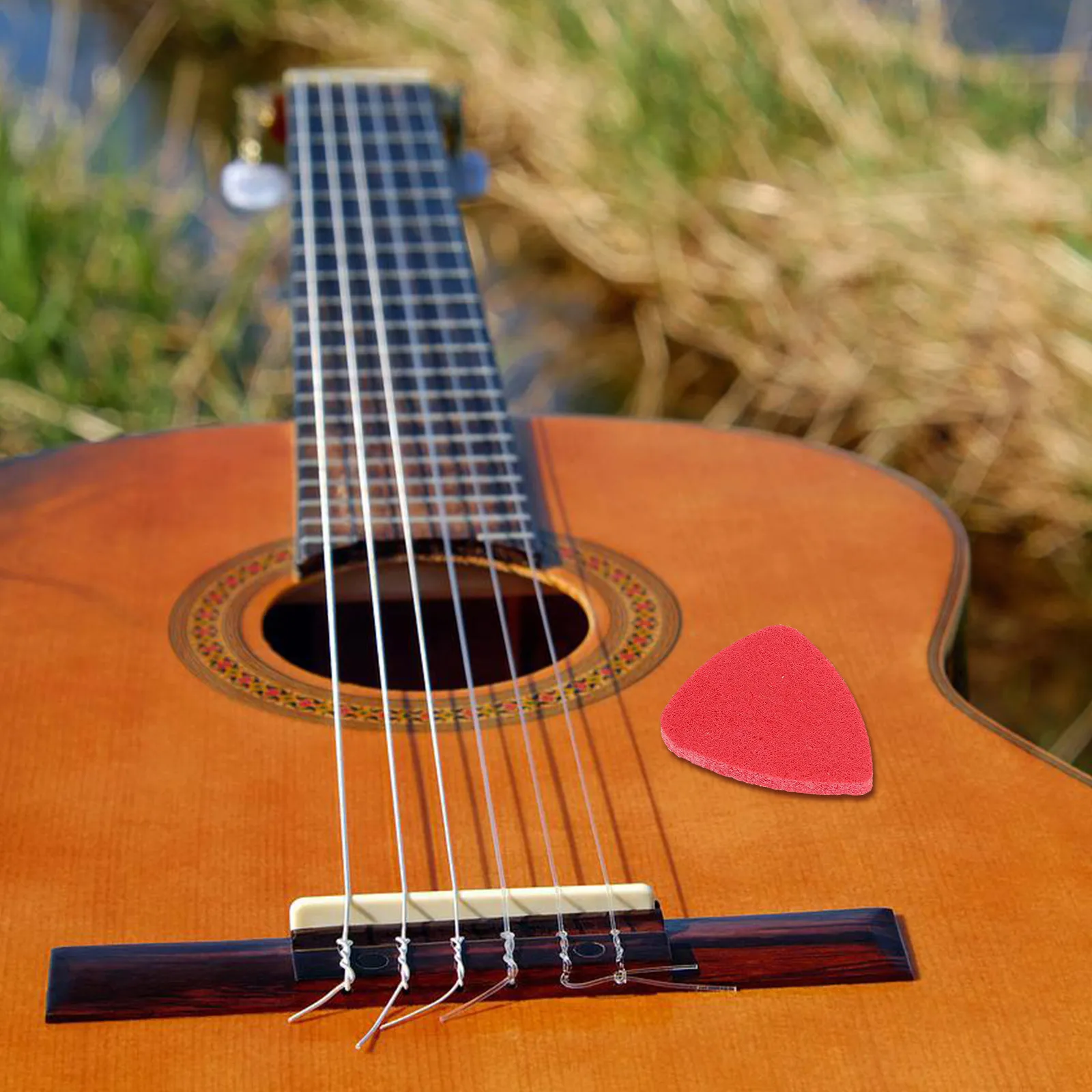 1 مجموعة القيثارة اكسسوارات مجموعة أدوات الغيتار كابو سلاسل الصوف يختار المهنية القيثارة الحفاظ على لوازم الغيتار الملحقات