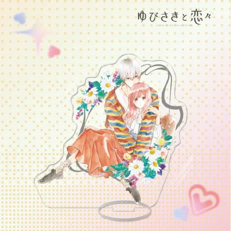 جديد أنيمي Yubisaki إلى Renren Signos De Afecto الإصبع اللمس الاكريليك حامل الشكل عرض تأثيري سحر سطح المكتب نموذج لوحة