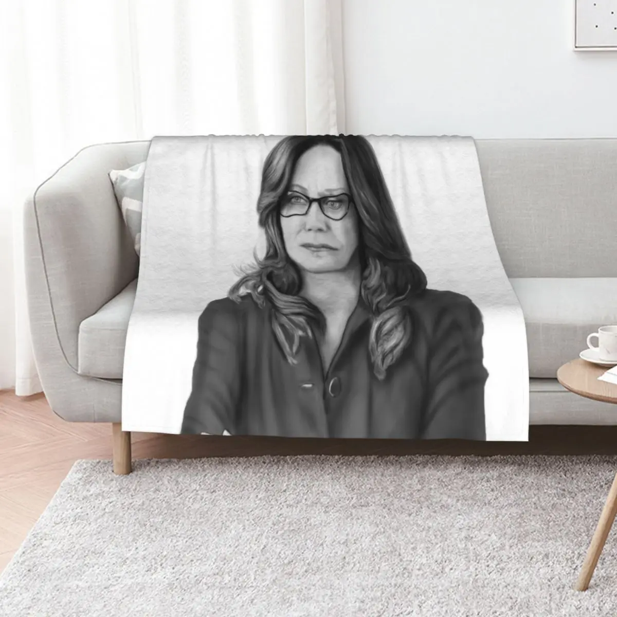Sharon Raydor - Thoughtful Throw Blanket Tourist Warm Furry halloween Blankets For Baby Plush Blankets