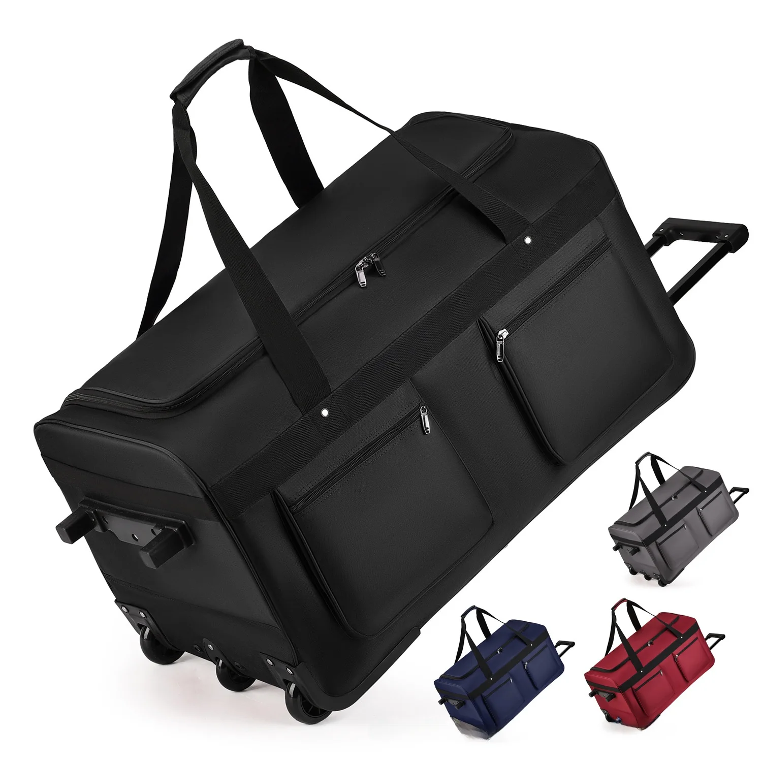 grande-borsa-da-viaggio-in-tessuto-oxford-per-lavoro-viaggi-scuola-viaggi-d'affari-conservazione-biancheria-da-letto-traslochi-con-ruote