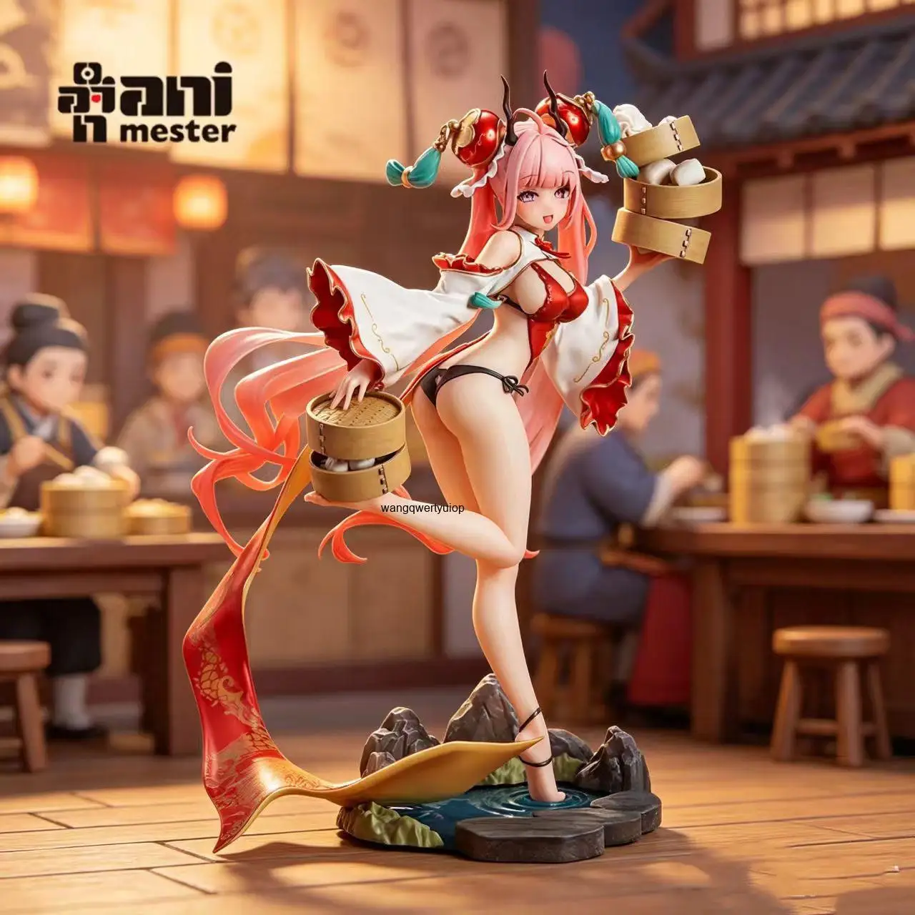 In Stock Original AniMester Long Xiaoling 1/7 Action Figure Model Toys Gifts Collection
