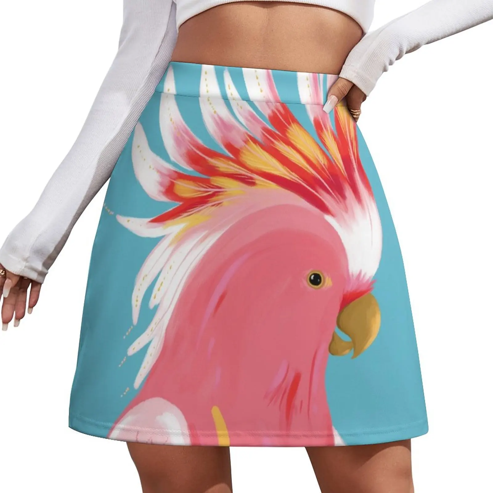 

Major Mitchell cockatoo Mini Skirt short skirts for women Women's summer skirt Mini Skirt