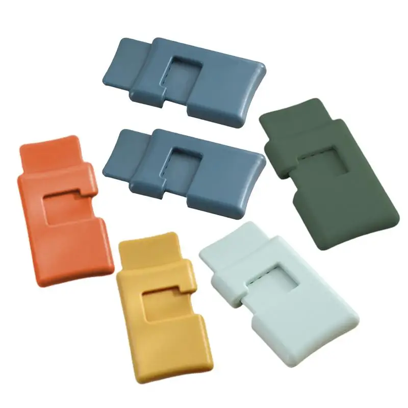 

Bread Bag Clips Squeeze And Lock Clips Food Bag Sealing Tool 6pcs Snack Bread Sealing Clips For Dried Fruit Food Bread Bags