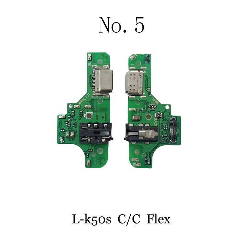 

С док-станцией для быстрой зарядки USB-платы для LG K22 K42 K52 K62 K92 K41S K50S K51 K51S K60 K61 K8 Plus/K20 2019 Гибкий кабель порта зарядного устройства