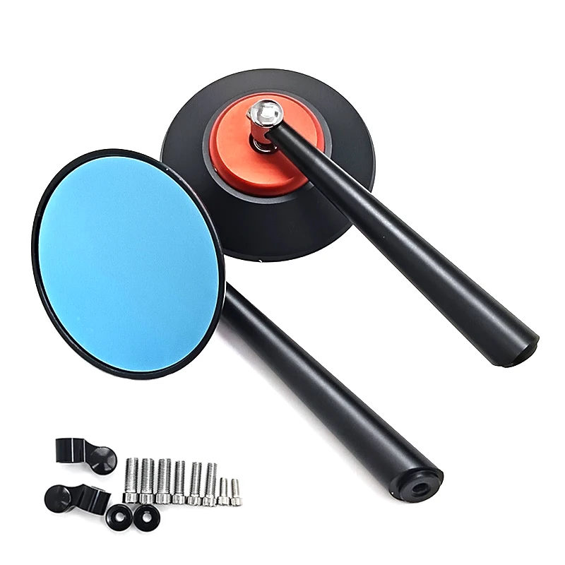 

8/10mm Universal Motorcycle Side Mirror Retro Round Rearview Mirrors for Honda Hornet 600 CB1000R CB500X CB500F CB650R CB125R