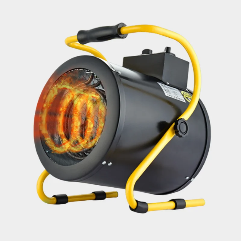 

Portable Electric Fan Heater Industrial Warm Air Blower Powerful Dryer Fan for Planting Greenhouse Workshop Heating Home