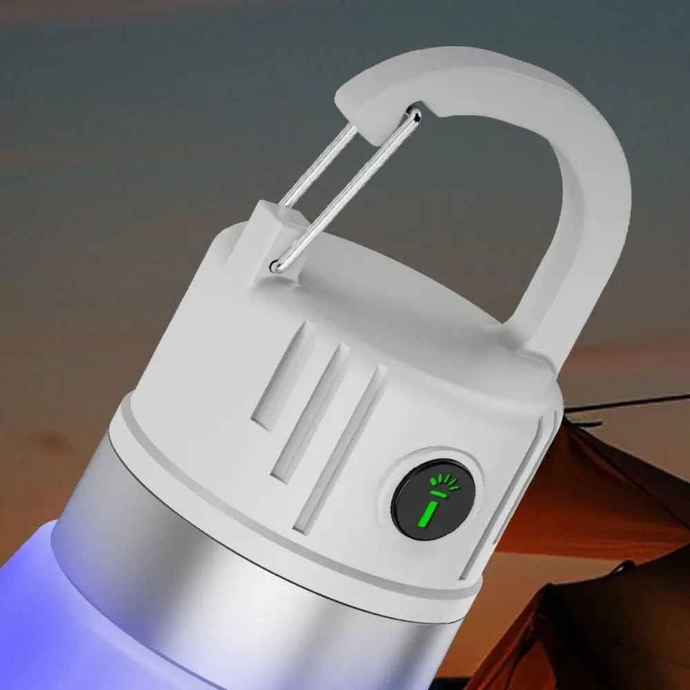 Multicolored Mini LED Flashlight Handheld Waterproof Portable Hook Lamp High Brightness Creative Water Bottle Light Hiking Trips