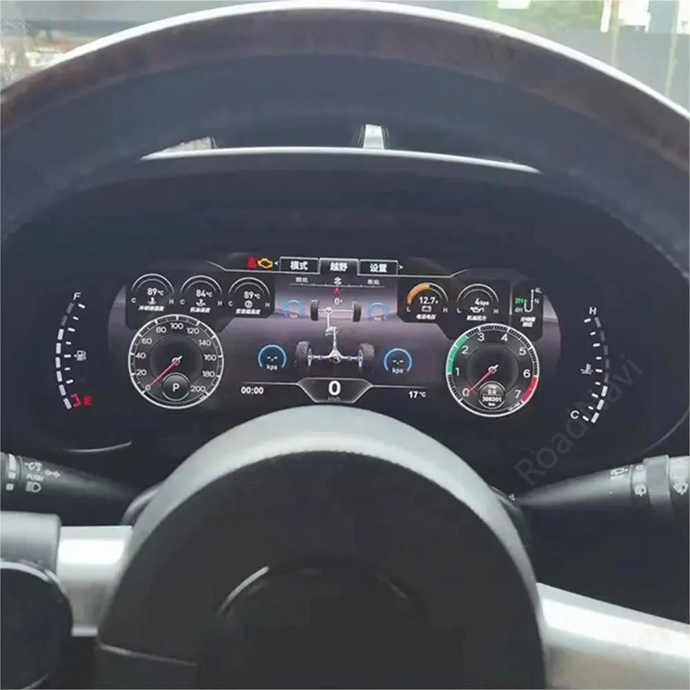 Radio Mobil Speedometer Instrumen Dashboard Jeep Wrangler 3 JK 2007-2011