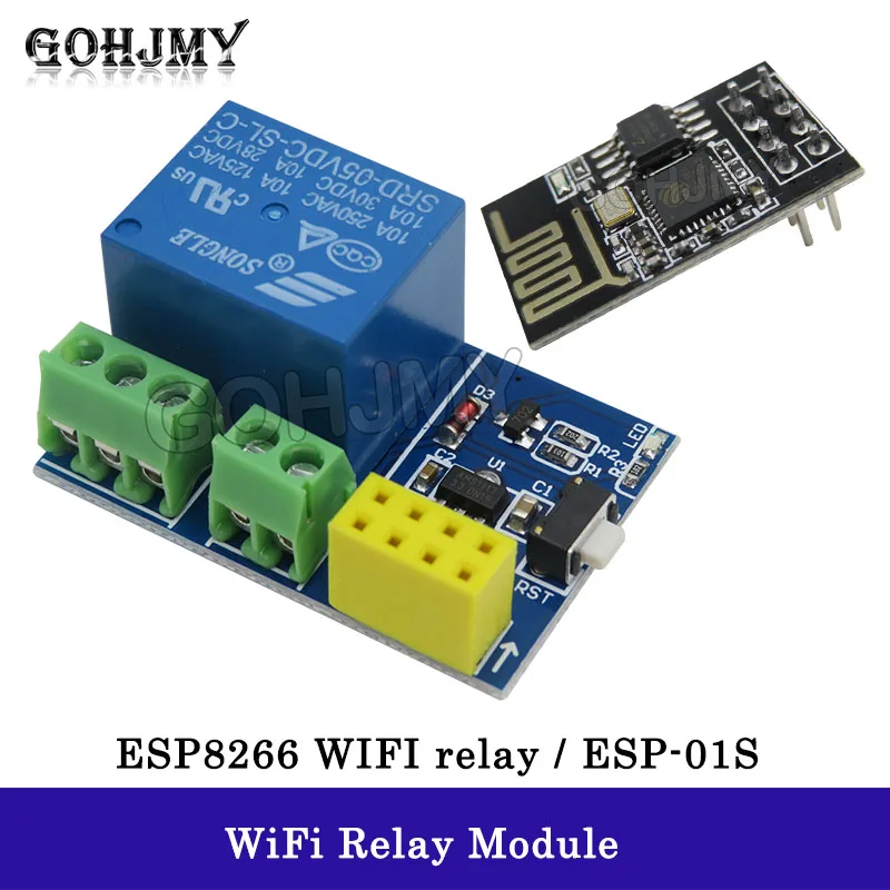 ESP8266 ESP-01S 5V WiFi Relay Module Things Smart Home Remote Control Switch for Arduino Phone APP ESP01S Wireless WIFI Module