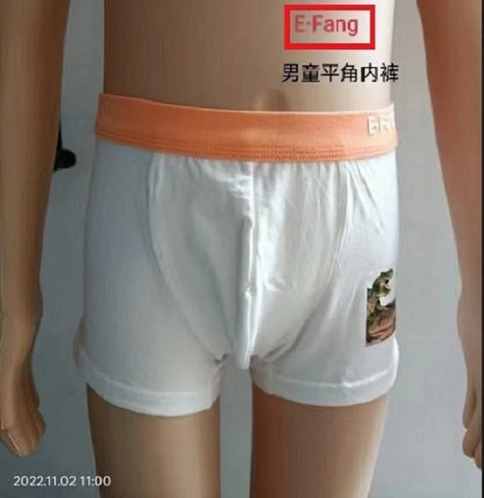 

Boys Flat Angle Underwear168 CNY/pack(3Strip)Health European Union Certification Gots,95% Organic Cotton,5%Spandex