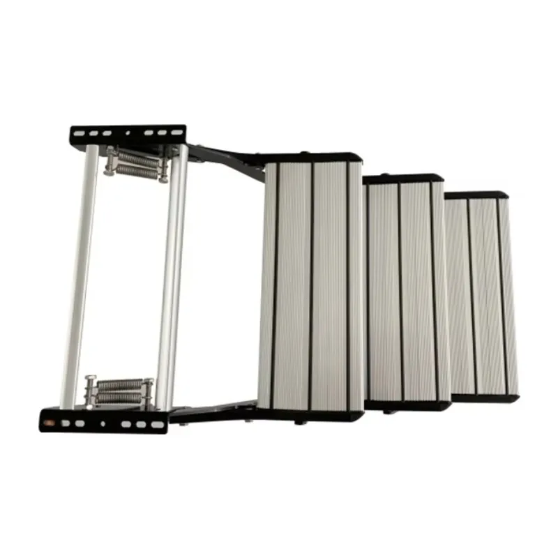 رائجة البيع أجزاء الجسم RV حجم قافلة دليل قابلة للطي ثلاث طبقات مقطورة RV خطوة الدخول #1