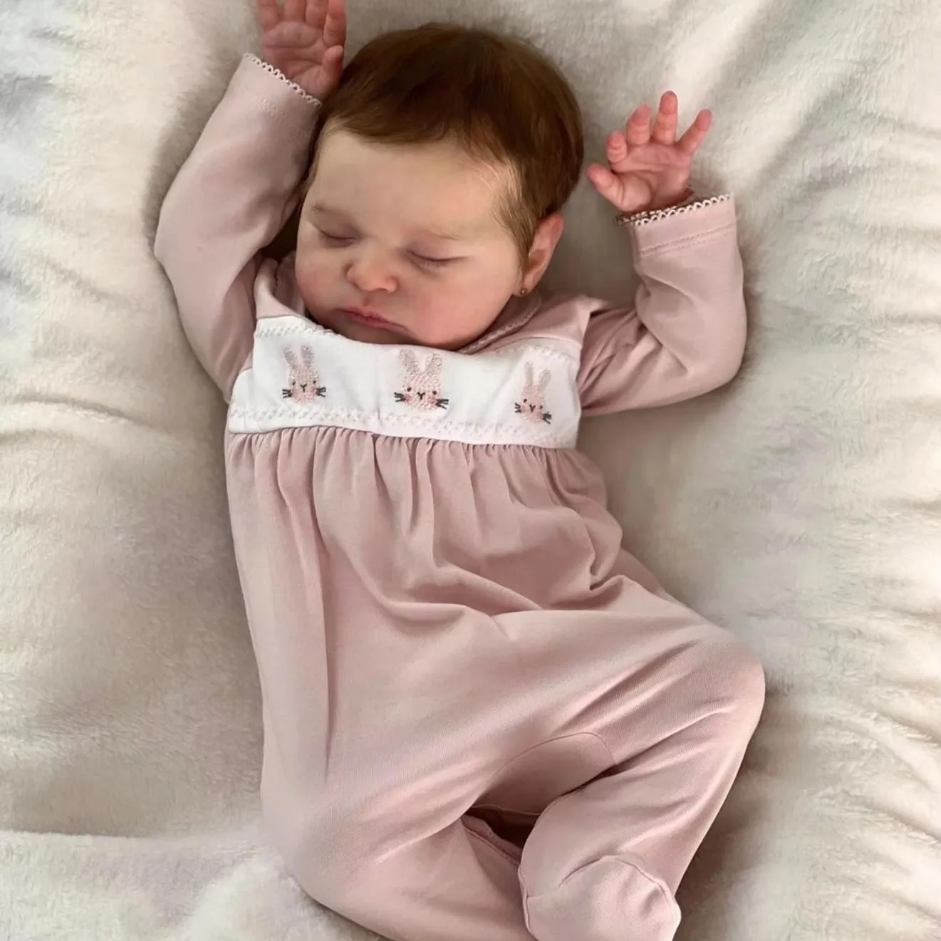 50 cm Realistic Reborn Girl Baby Doll Full Body Vinyl Silicone 3D Hand Painted Newborn Gift Birthday Gift Christmas For Children