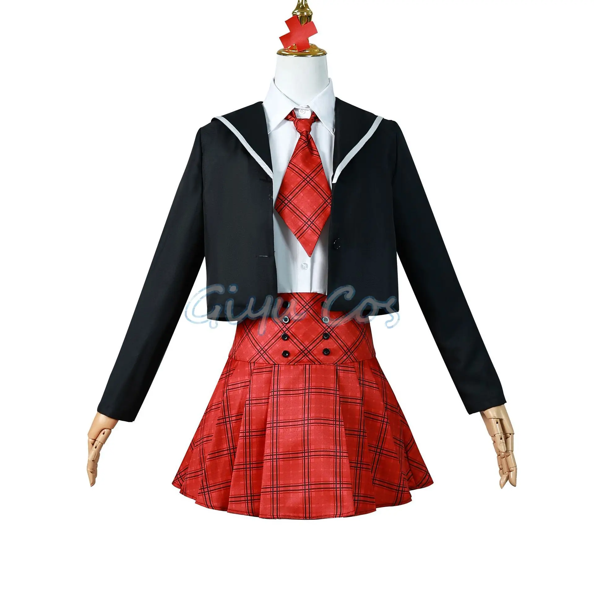 Hinamori Amu Cosplay Costume Shugo Chara Carnival Uniform Wig Anime Halloween Costumes Women Game Character Outfits