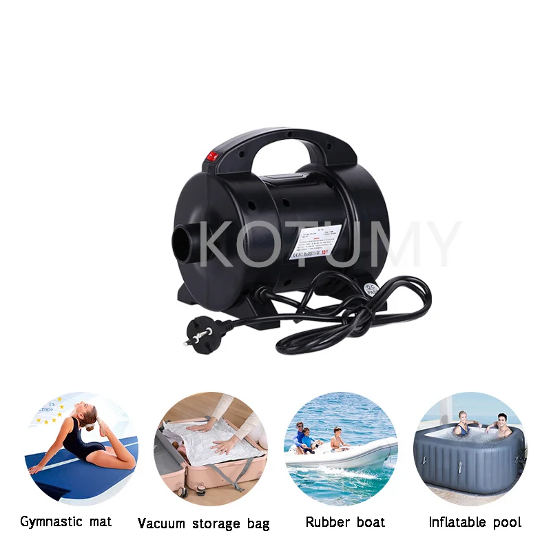 1300w Hot Selling Marine High Pressure Inflatable Tent Inflatable Boat Inflatable Boat Pump  Dual Use  110v/220v/240v