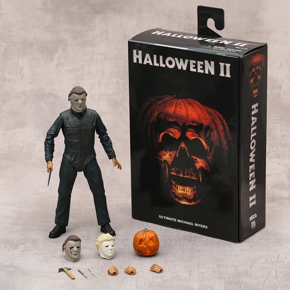 NECA Horror Halloween II Michael Myers 7 "figura de acción juguete modelo muñeca de exhibición