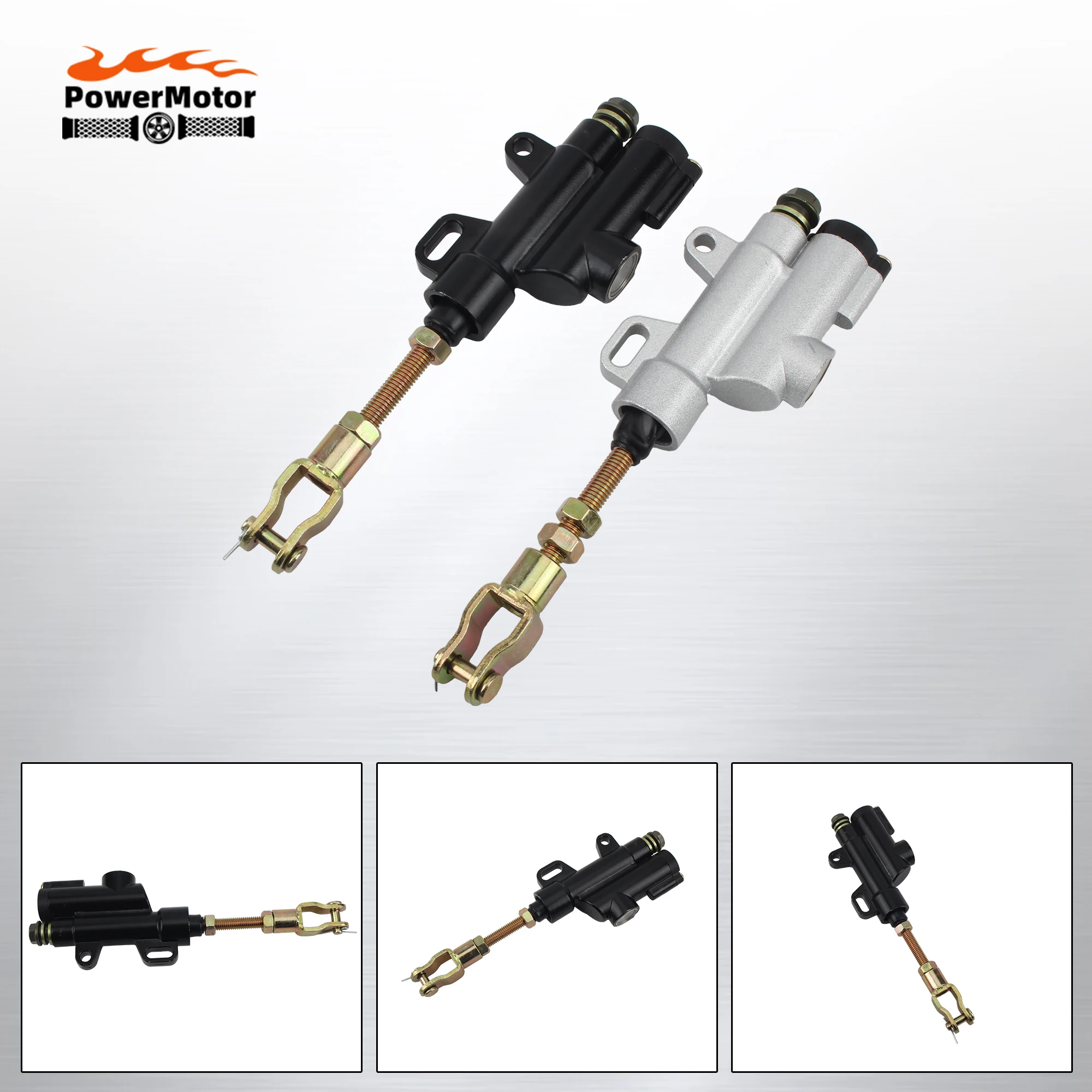 Motorrad Hinten Hydraulische Hauptbremszylinder Pumpe Für 50cc 70cc 110cc 125cc 150cc 250cc Dirt Pit Bike ATV Motocross Accessori