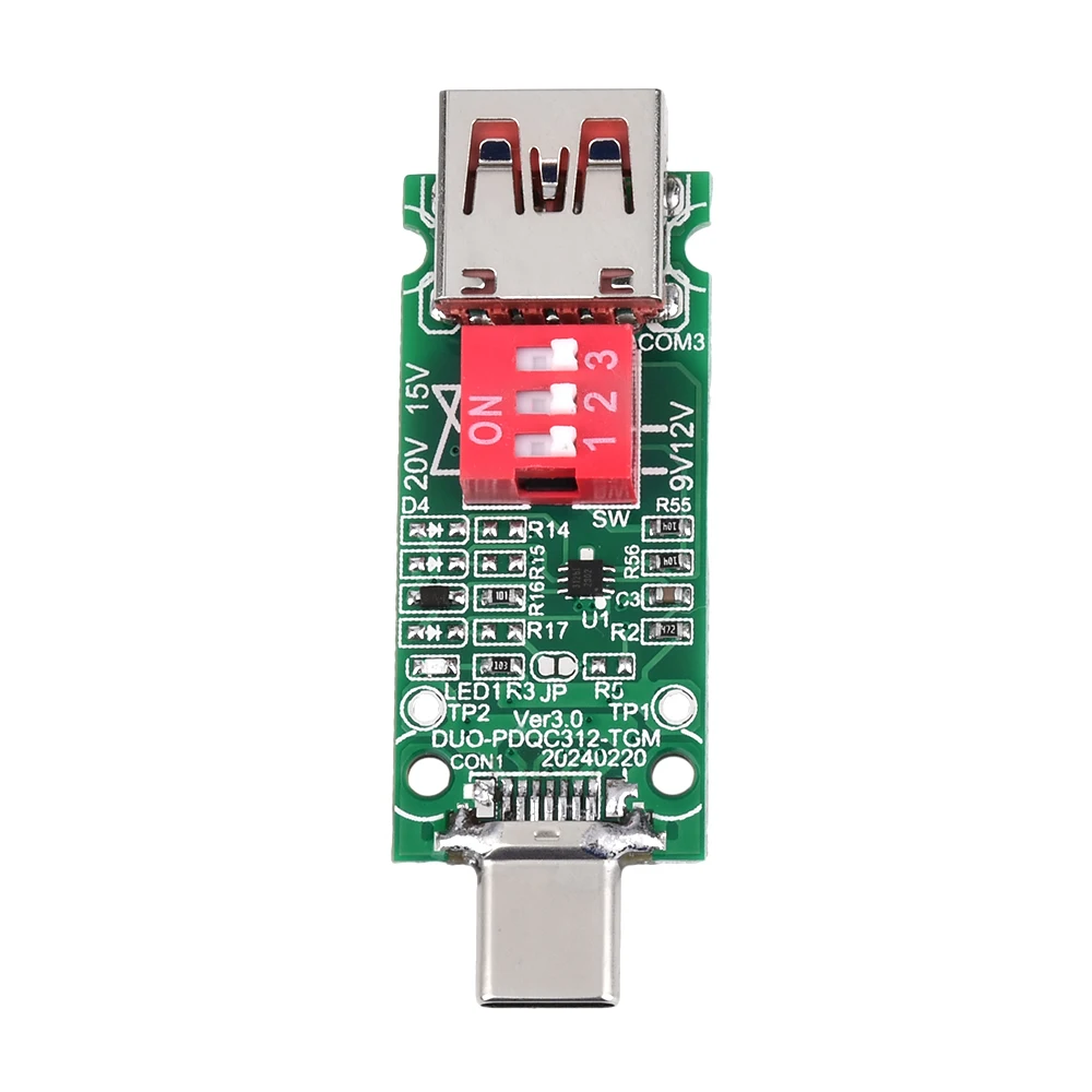 USB Type-C PD Decoy Trigger Board PD3.0 QC2.03.0 Support Module Voltage Tester Power Supply Accessories