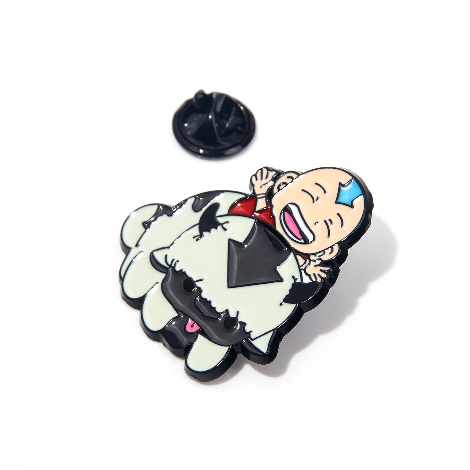 Anime Avatar The Last Airbender Enamel Brooches Appa Aang Pins Badge Cosplay for Men Women Backpack Lapel Jewelry Accessories