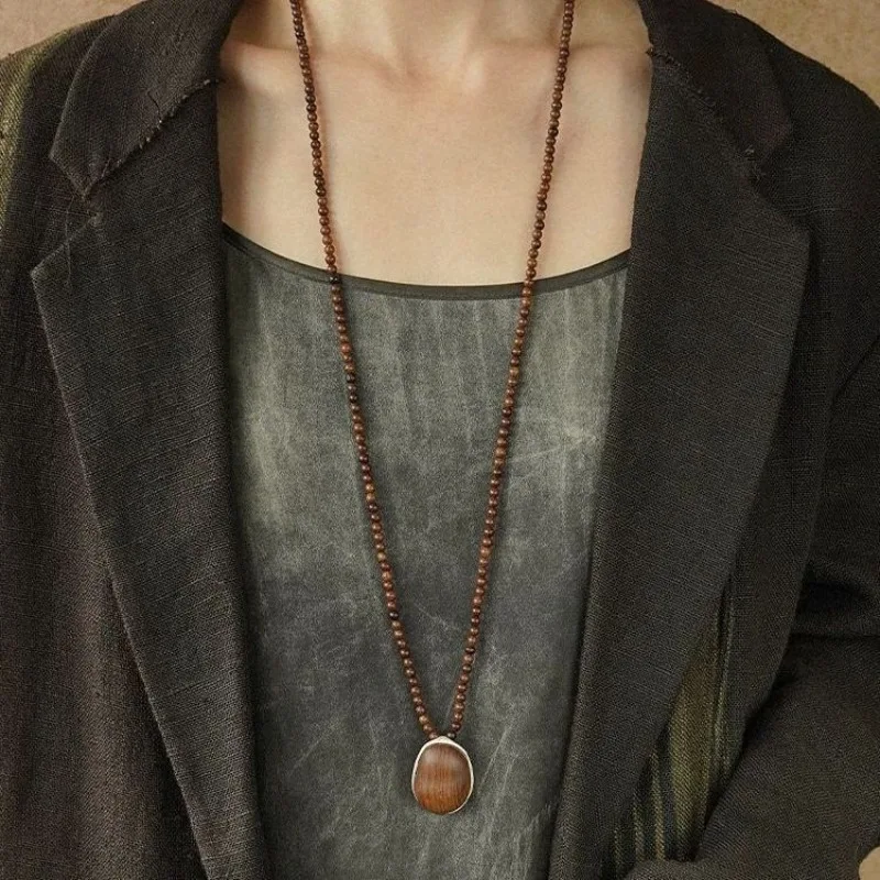 

Ожерелье с контурной линией Уникальный независимый дизайнер Ручная работа Минималистичные современные массивные украшения для женщин и мужчин Ежедневное многослойное изделие