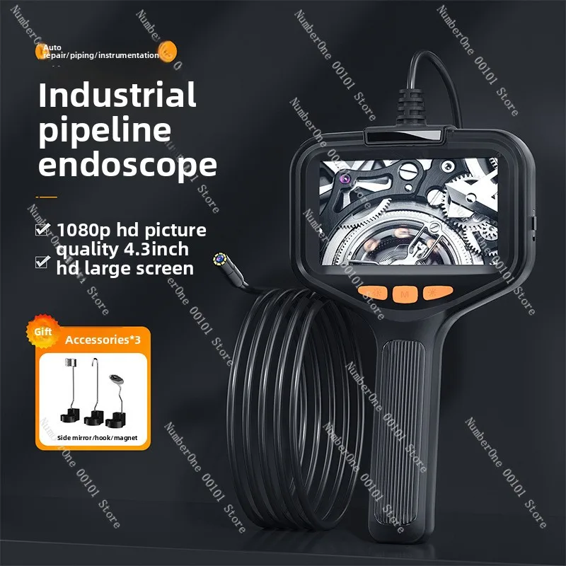Car inspection camera | 8mm tube industrial endoscope, 5.5mm high definition portable design